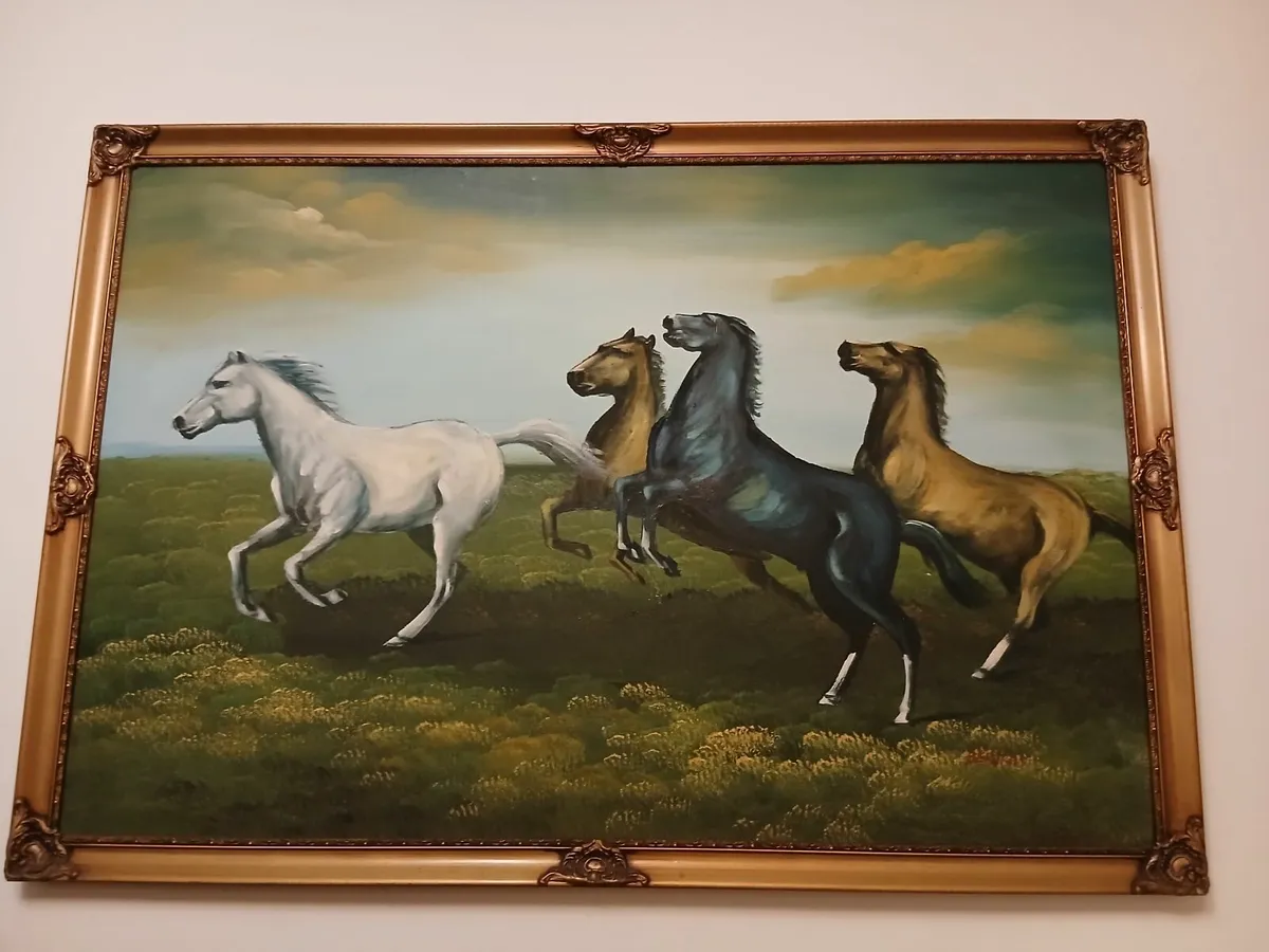 Oil on Canvas by Andre Bertran. - Image 1