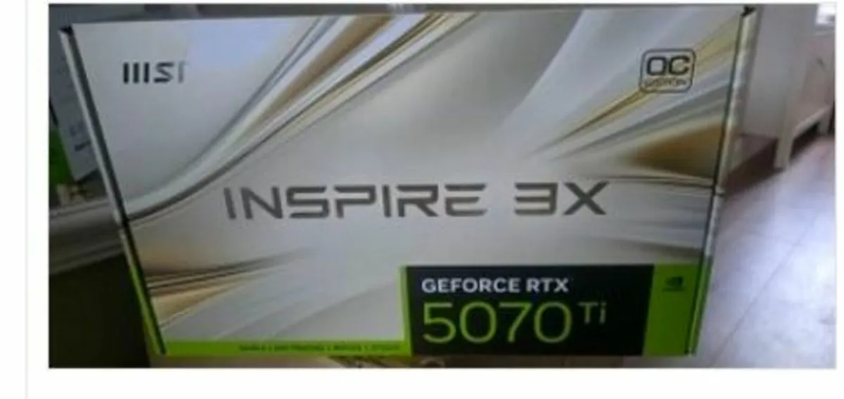 Rtx 5070 ti new MSI inspire 3x