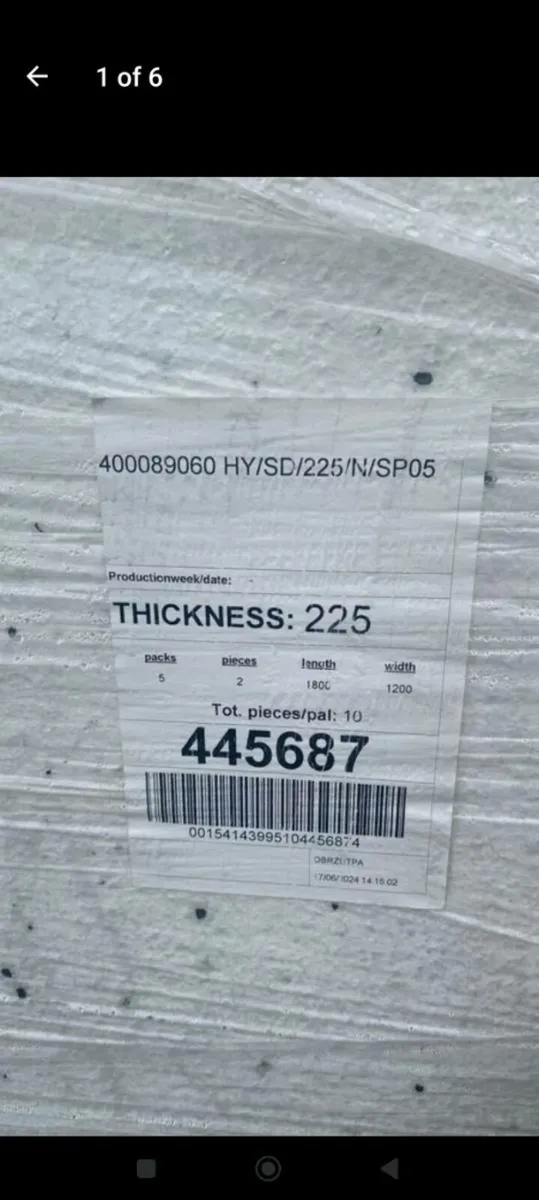 Polystyrene insulation - Image 1