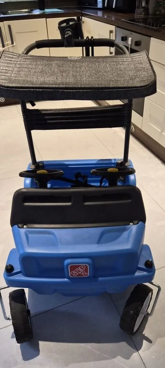 Double Seater Car for toddlers twin buggy - Image 2