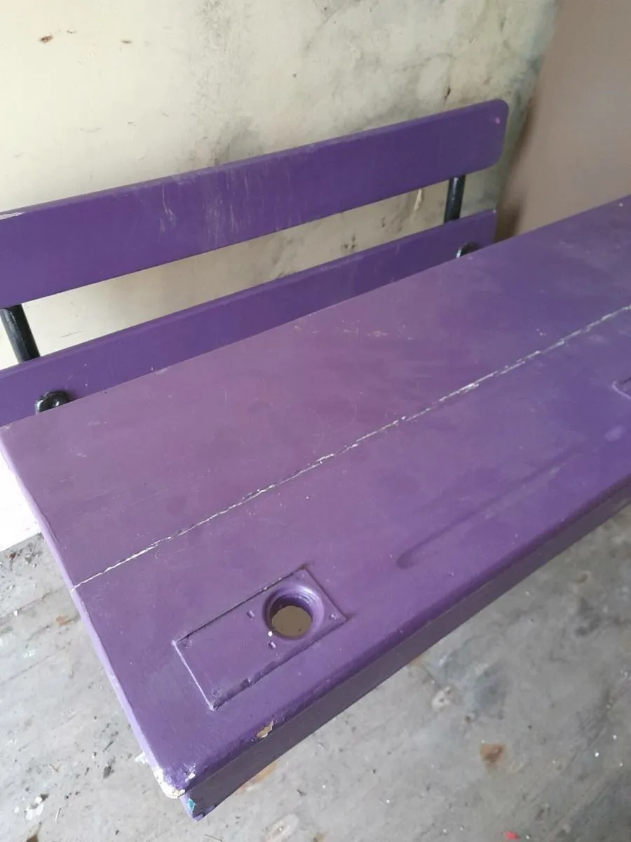 Old school desk - Image 2