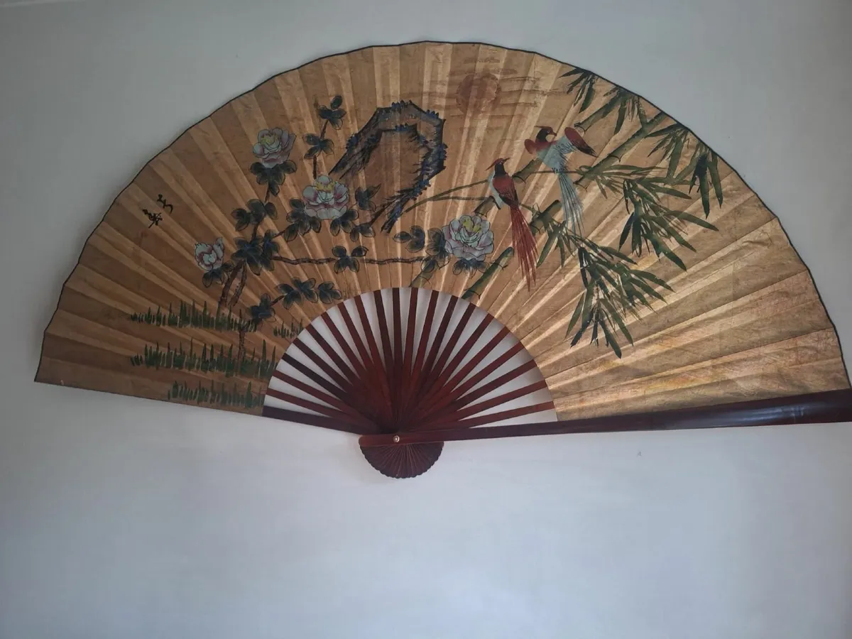 Japanese Wall Hanging Fan