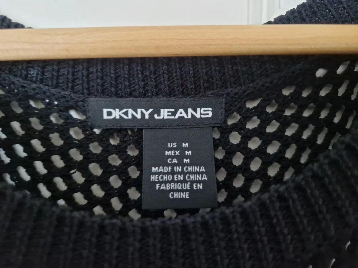 DKNY long sleeve bodycon dress UK12 - Image 2