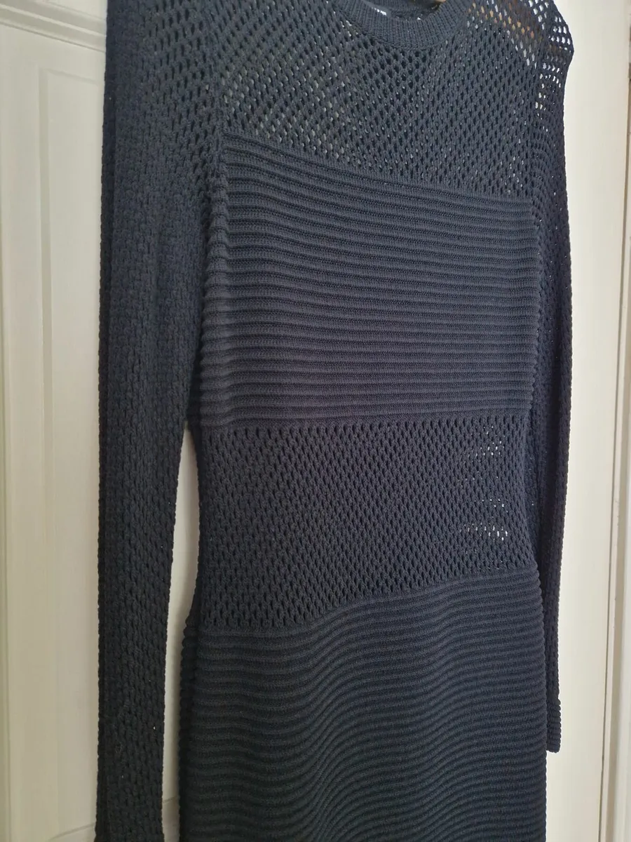DKNY long sleeve bodycon dress UK12 - Image 1