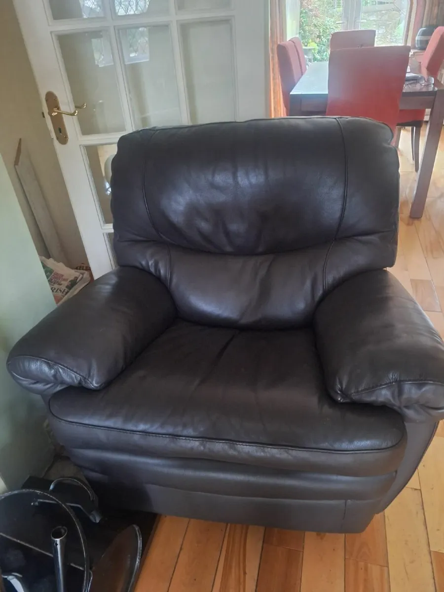 3 Seater Recliner Sofa and Two Armchairs - Image 1