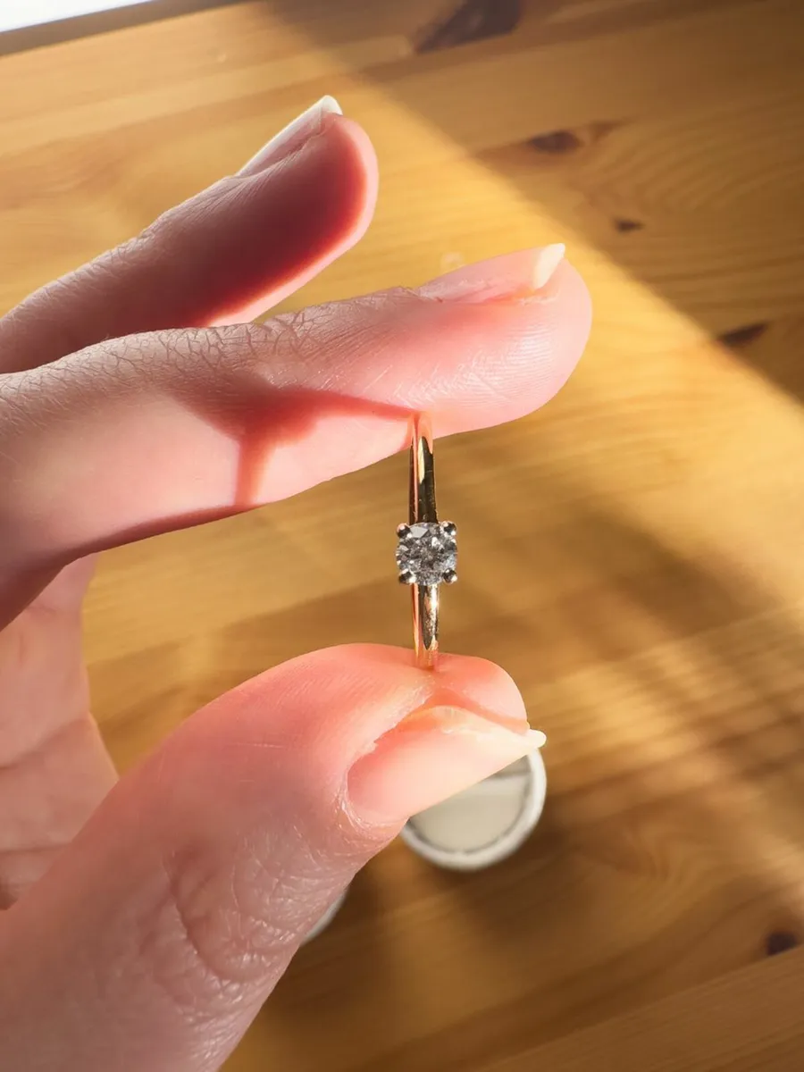 Engagement Ring - Sustainable, Natural Diamond - Image 1