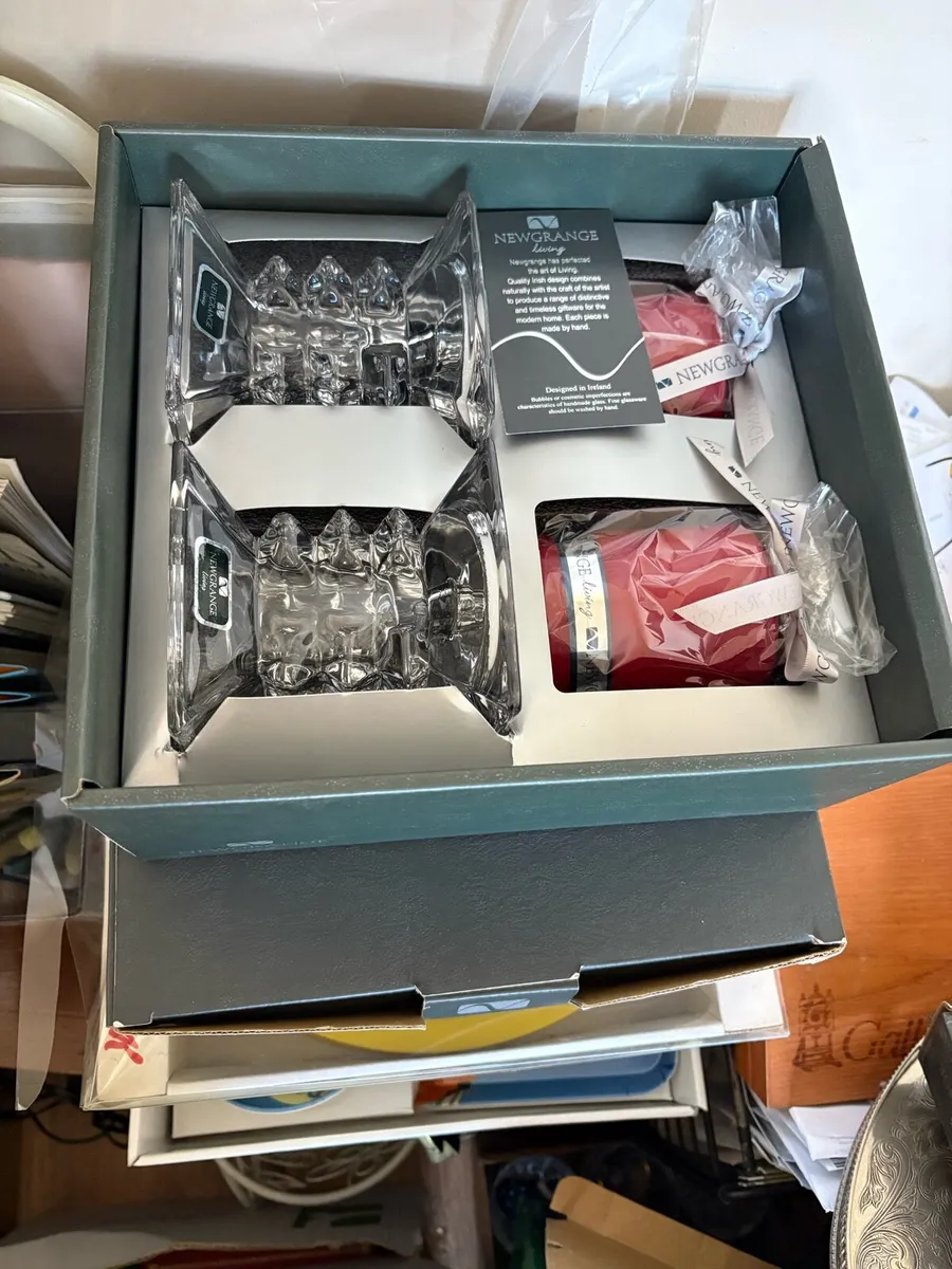 Brand New - New Grange candle holder and candles - Image 1