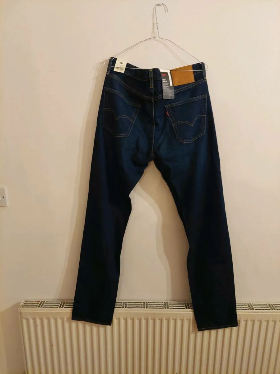 Mens Levis blue 502" Taper Jeans - Image 2