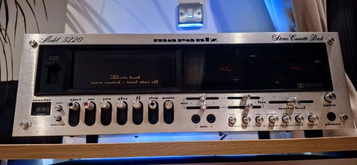 Marantz 5220 Cassette Tape Deck - Image 3