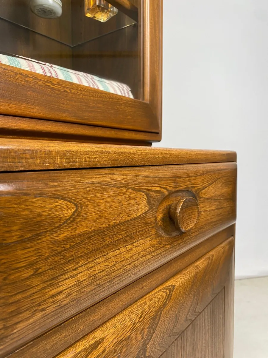 Mid Century Ercol Elm Bathroom Vanity Unit - Image 2