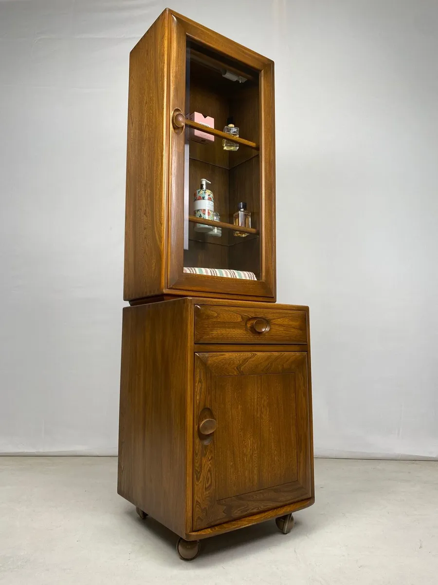 Mid Century Ercol Elm Bathroom Vanity Unit - Image 3