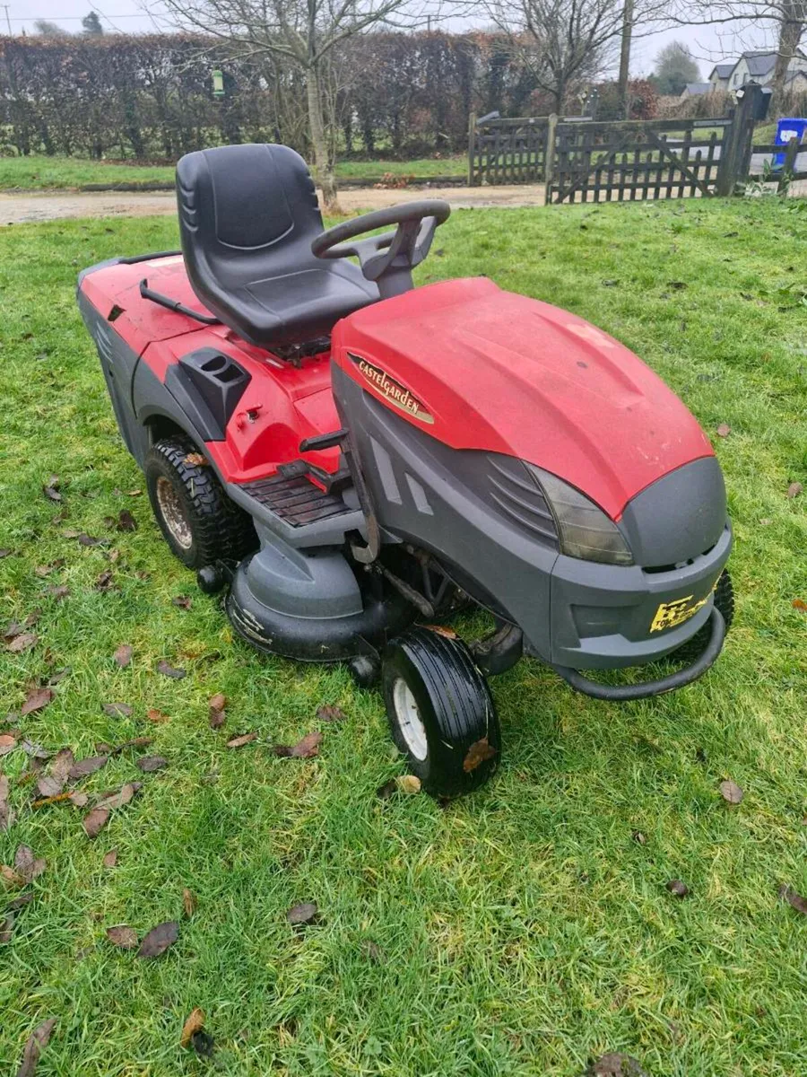 Castlegarden ride on mower Delivery available - Image 2