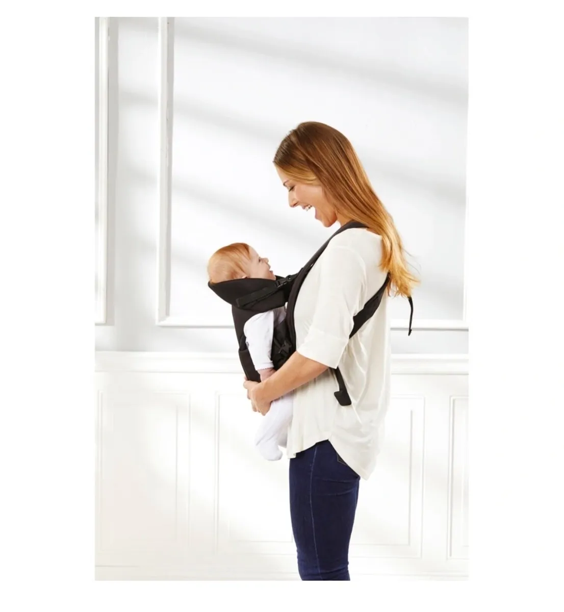 Babylo 3-in-1 Baby Carrier Black - Image 1