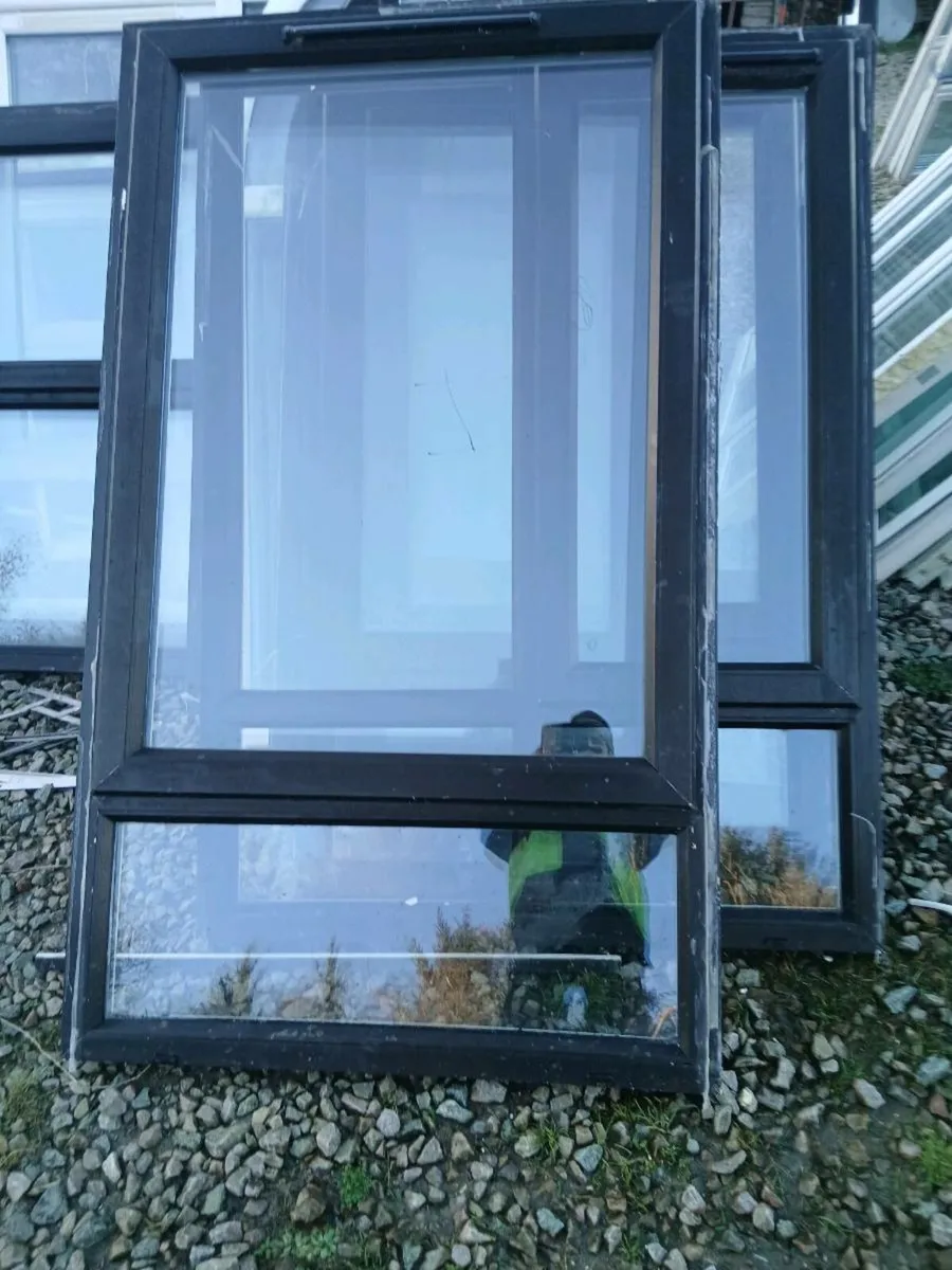 Black pvc windows and doors