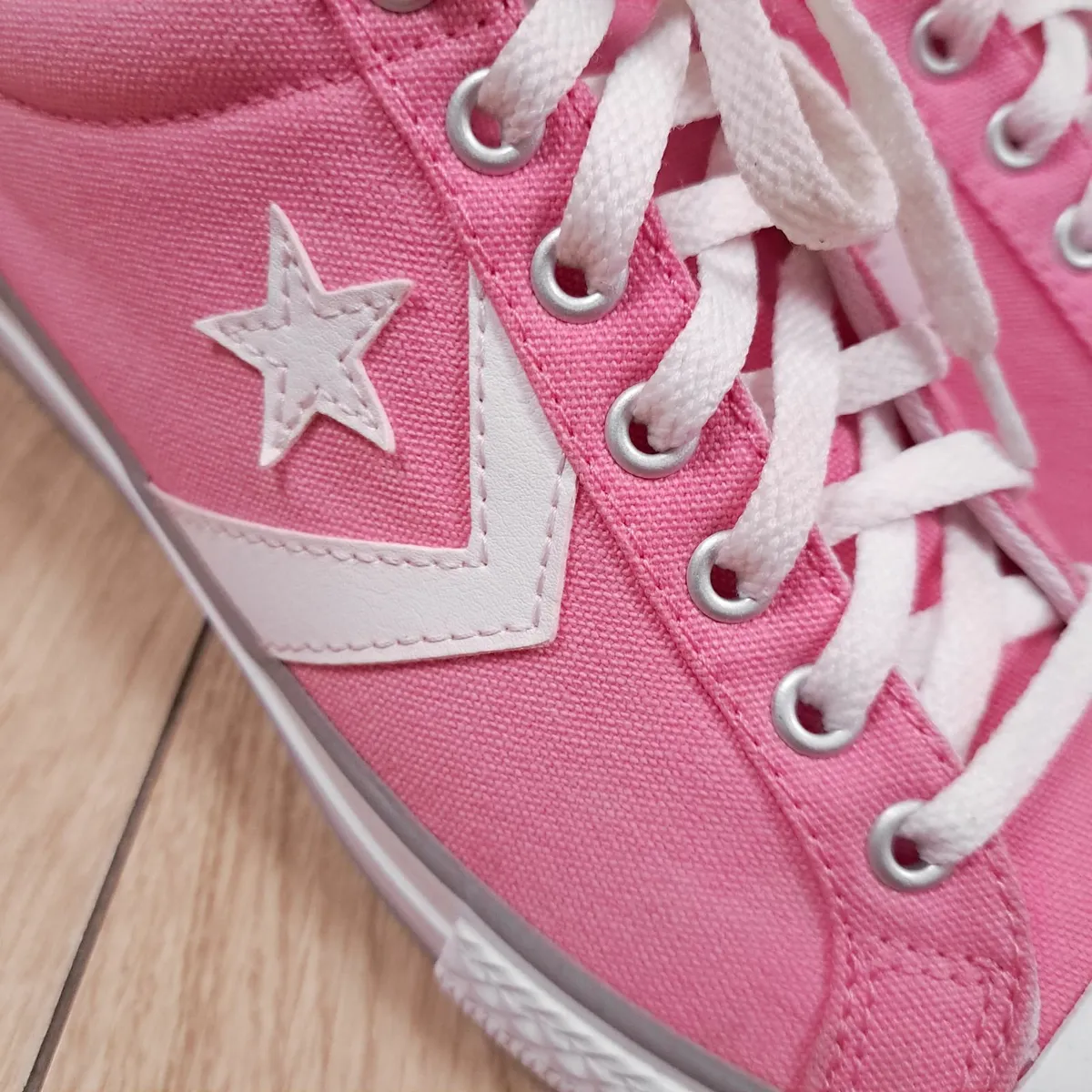Converse Pink Star Player Canvas Trainers 5UK/38EU - Image 4