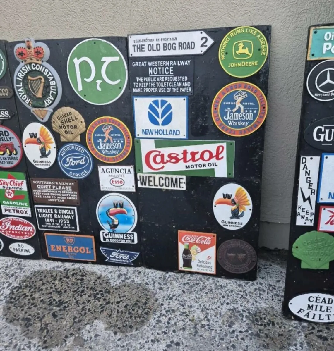 Cast iron  sign - Image 1