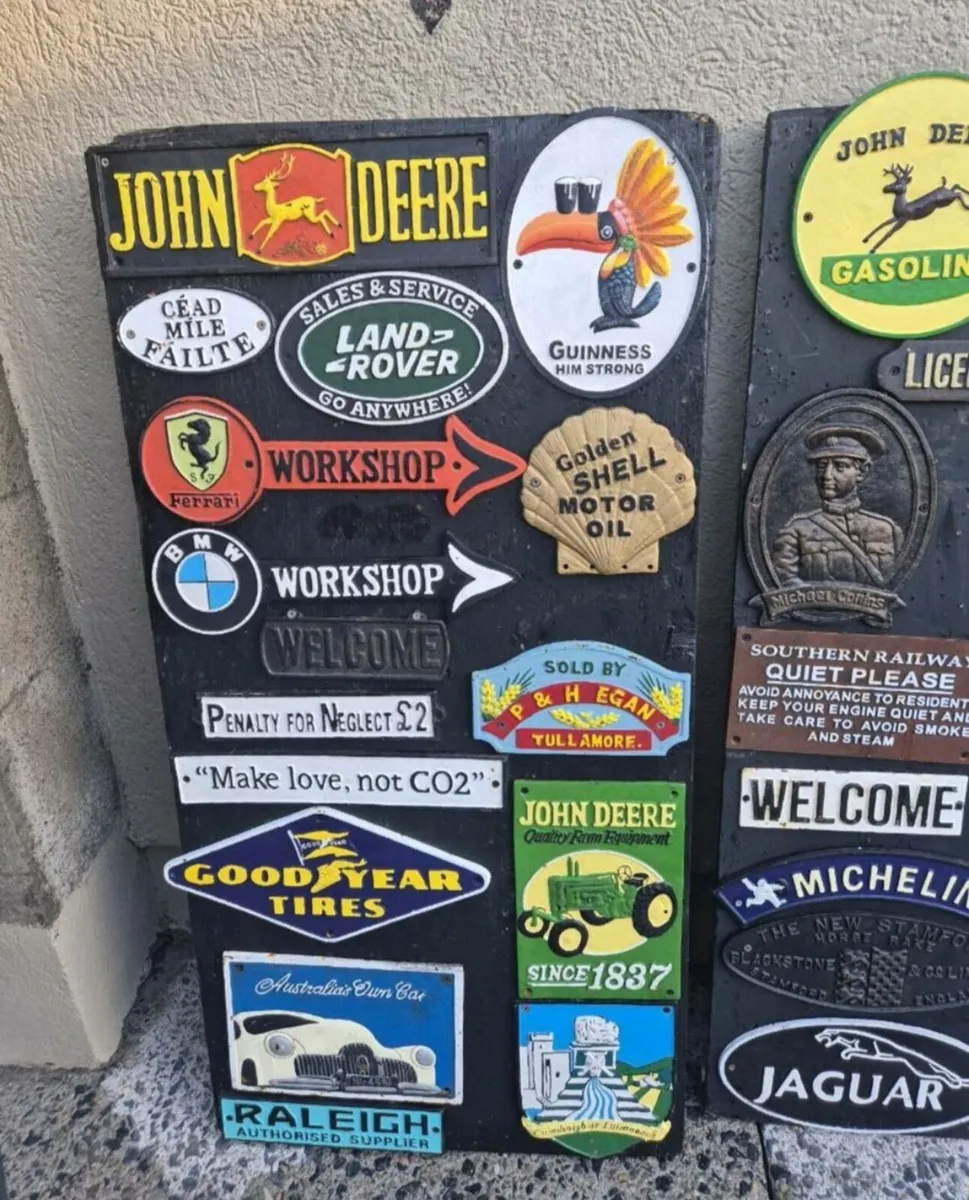 Cast iron  sign - Image 2