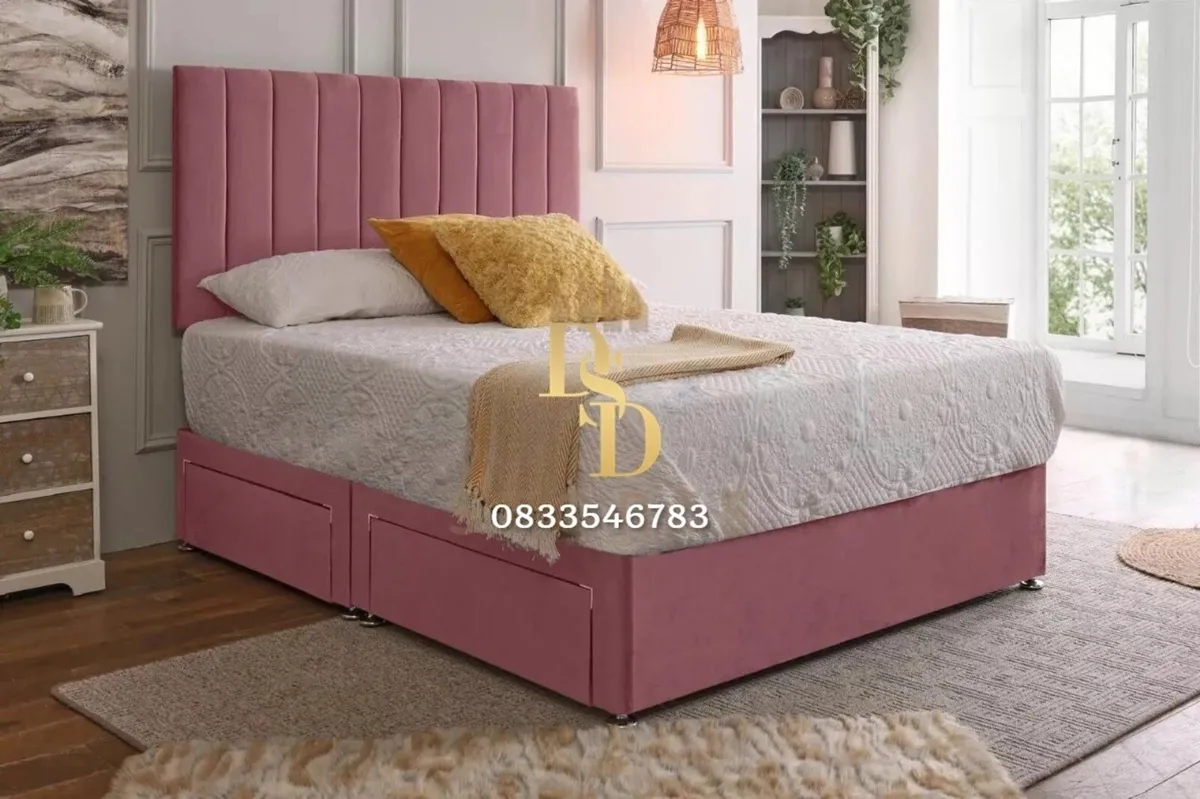 Small Double Divan Bed - Image 3
