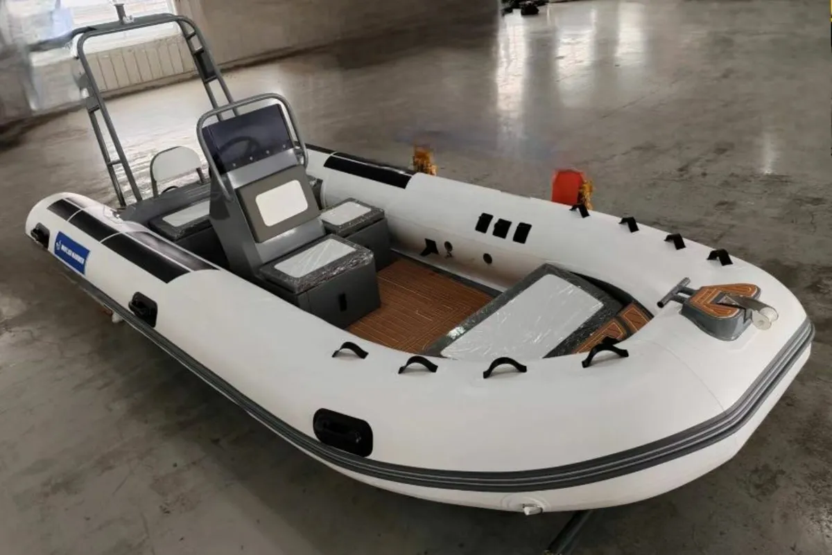 480 Rib Wayler Mariner Twin Alloy Hull inc Trailer - Image 1