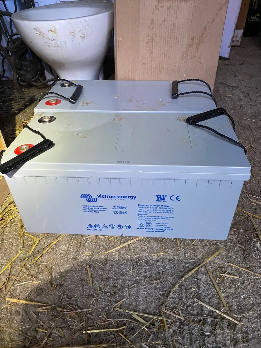 Victron 12v, 240AH Deep Cycle Batteries - Image 2