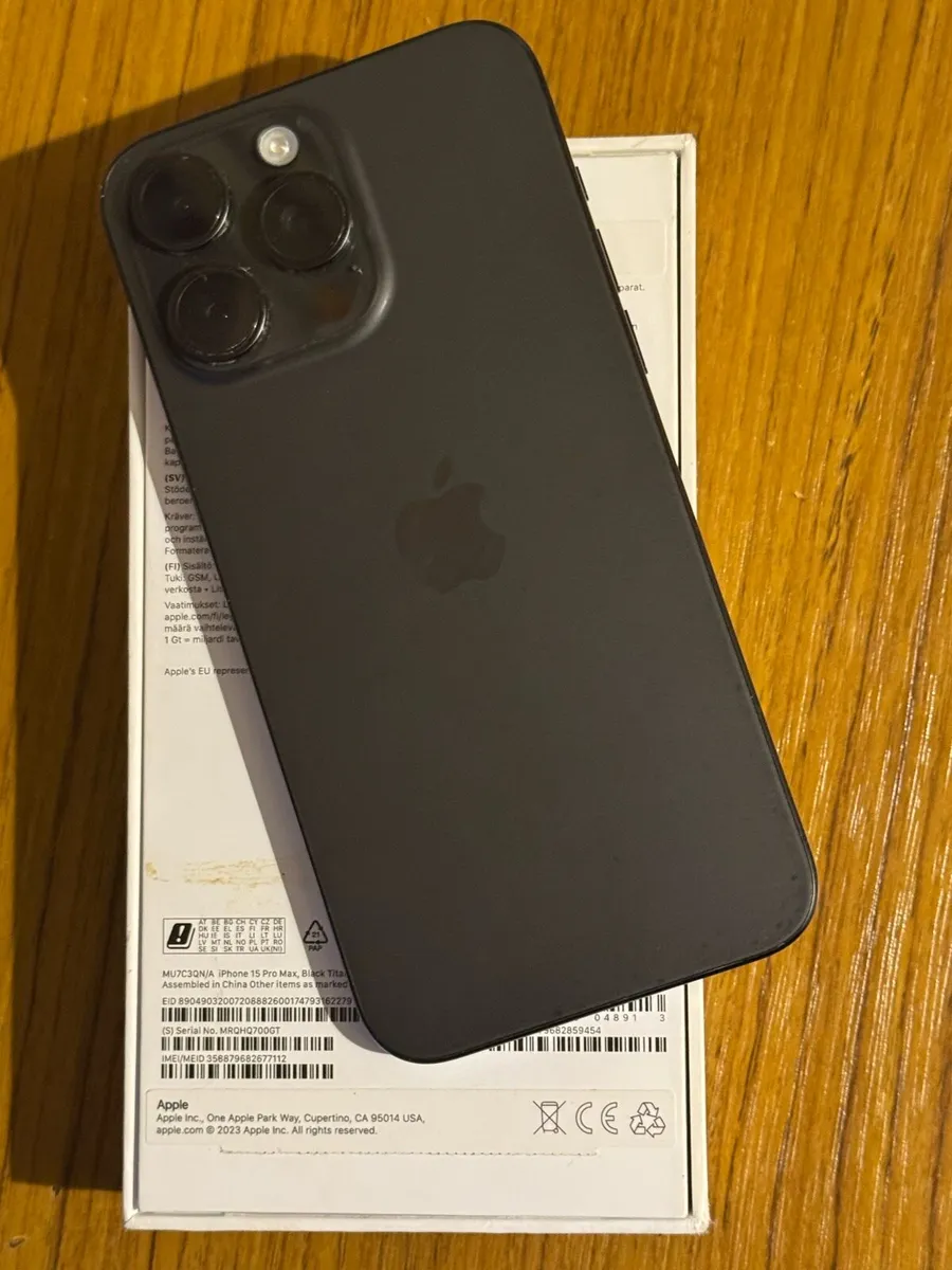 apple iPhone 15 pro max sim free - Image 3