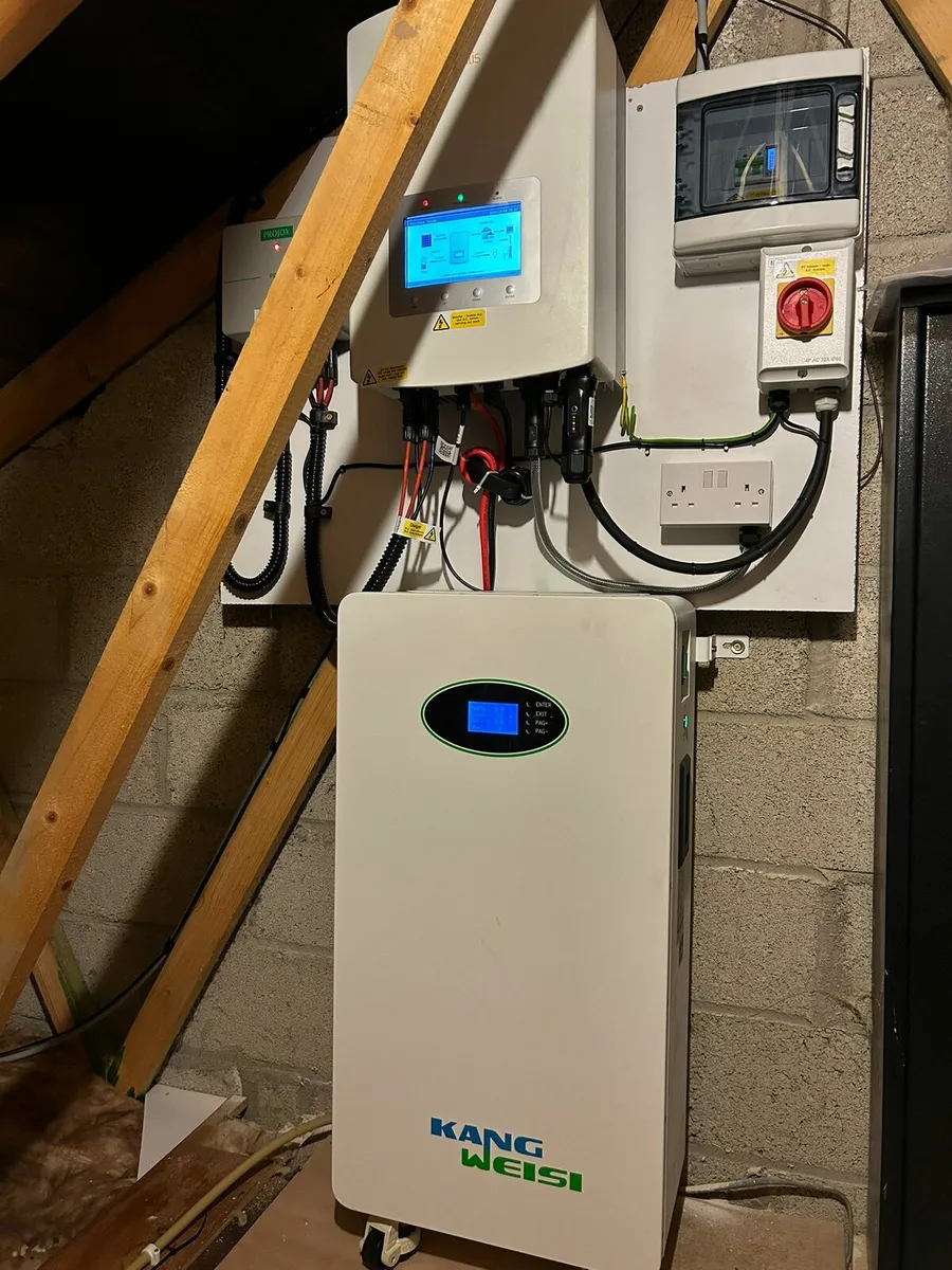 Brand new 12kw hybrid DIY kit 15kwh - Image 1