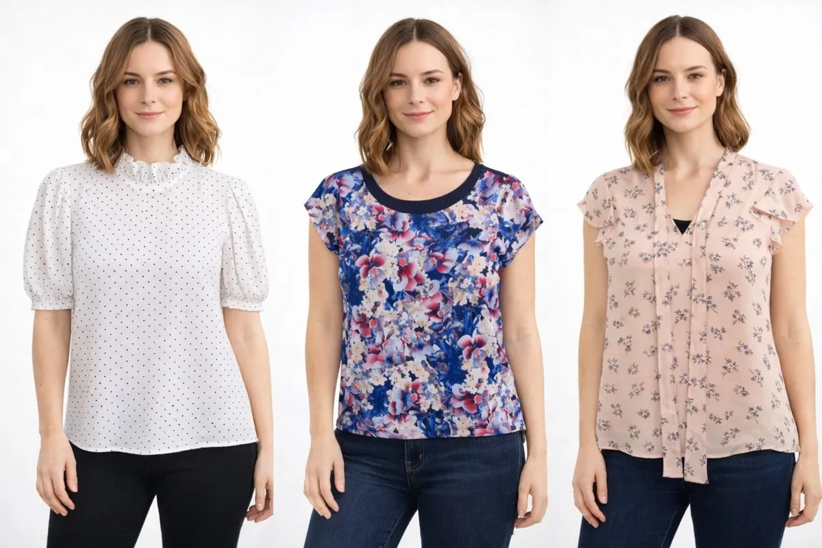 BRAND NEW Beautiful Ladies Tops  - 2 for €20 - Image 1