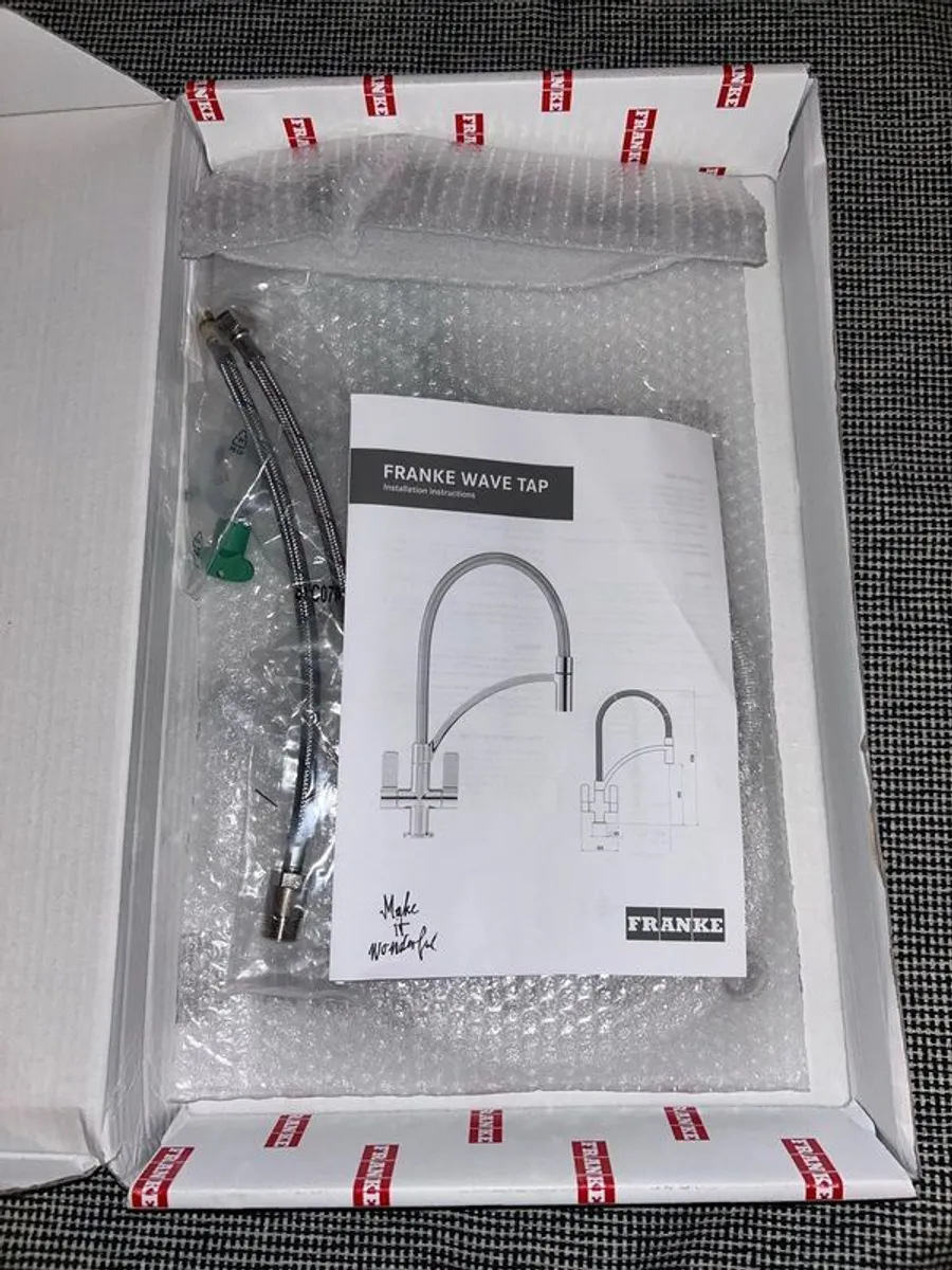 Franke Wave Chrome Effect, Kitchen Spring Neck Tap - Image 4