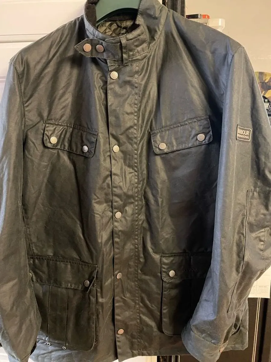 barbour wax jacket - Image 1
