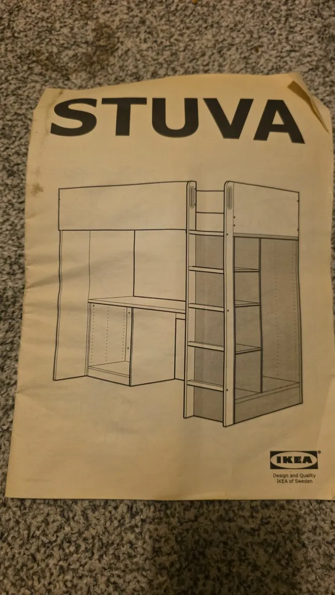 Ikea Stuva Smastad Loft Kids bed - Image 3