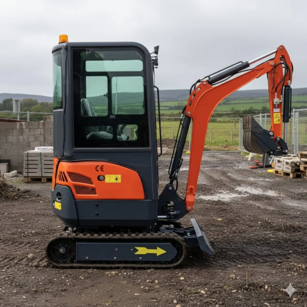 NEW 2026 KGX K18 Kubota Engine Mini Digger 🌐🌐🌐 - Image 1