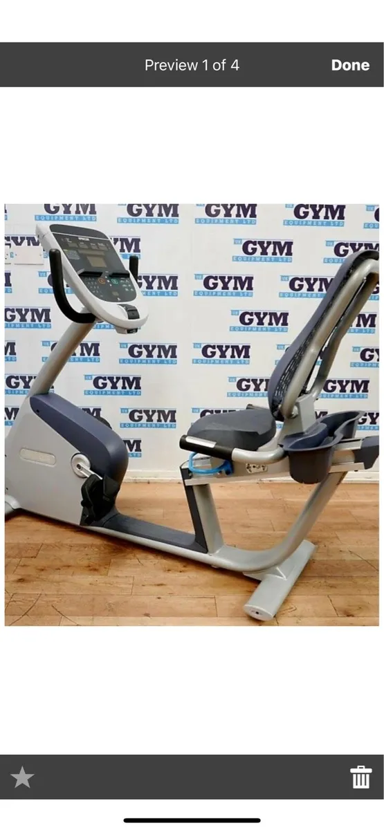 PRECOR RECUMBENT AGE FRIENDLY - Image 1