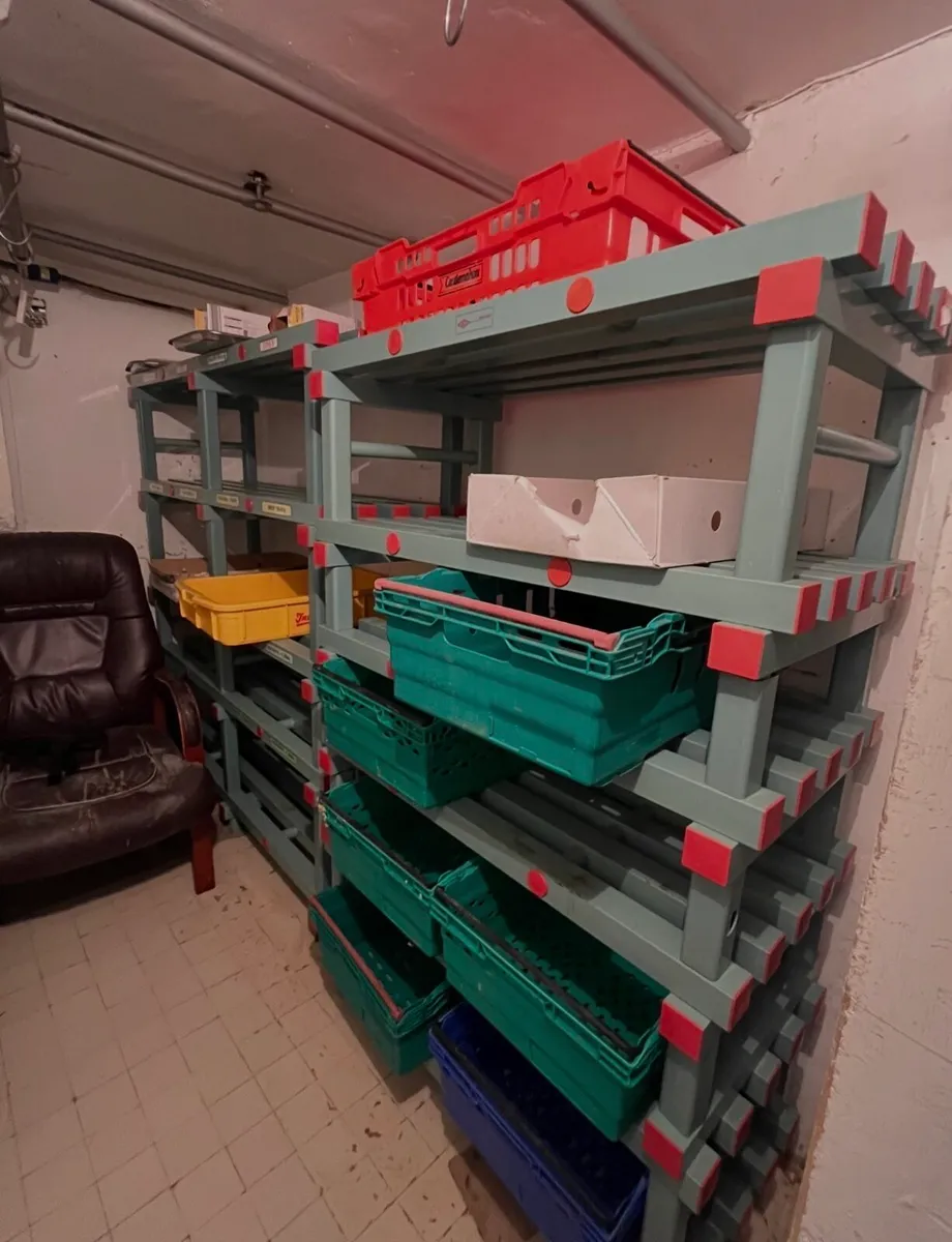 Cold room shelving. - Image 2