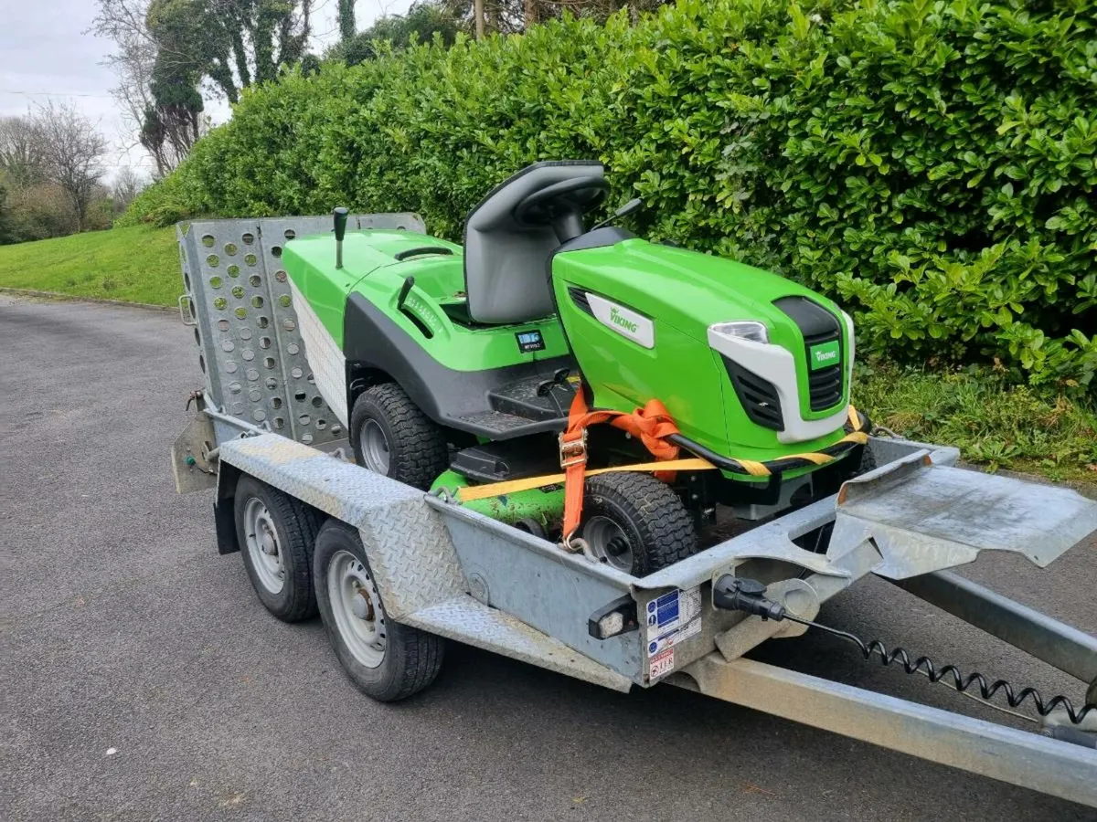 Ifor Willams Plant Trailer - Image 1