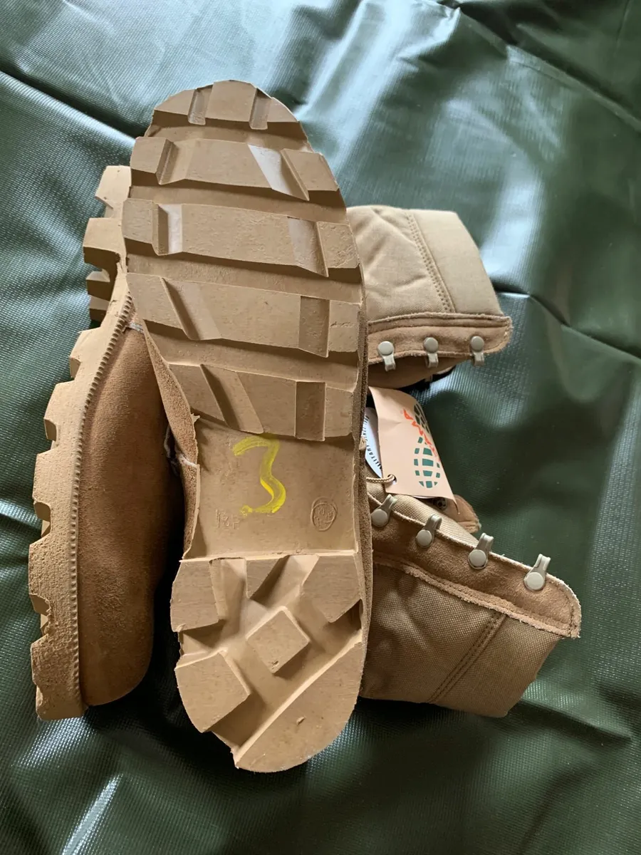 Altama US Army Desert Hot Weather Combat Boots - Image 3