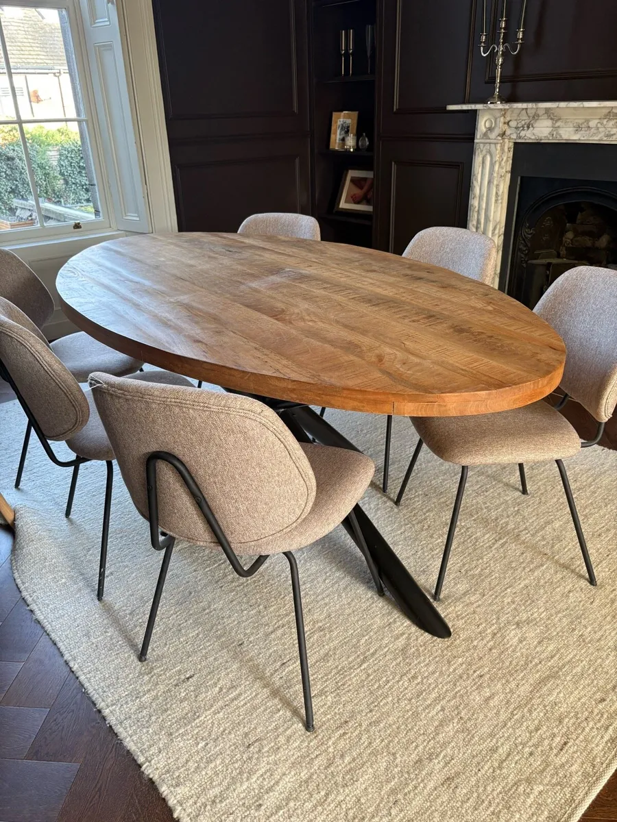Dining Table and Chairs - Image 1