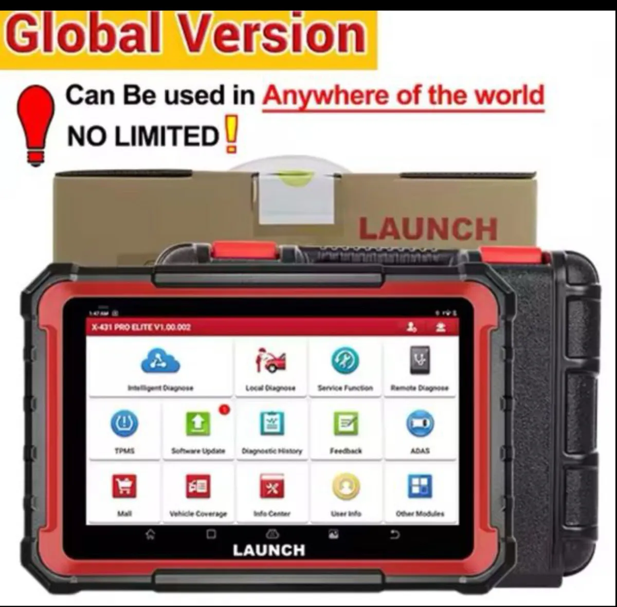 LAUNCH X431 PROS Elite Bidirectional OBD2 Scanner - Image 3