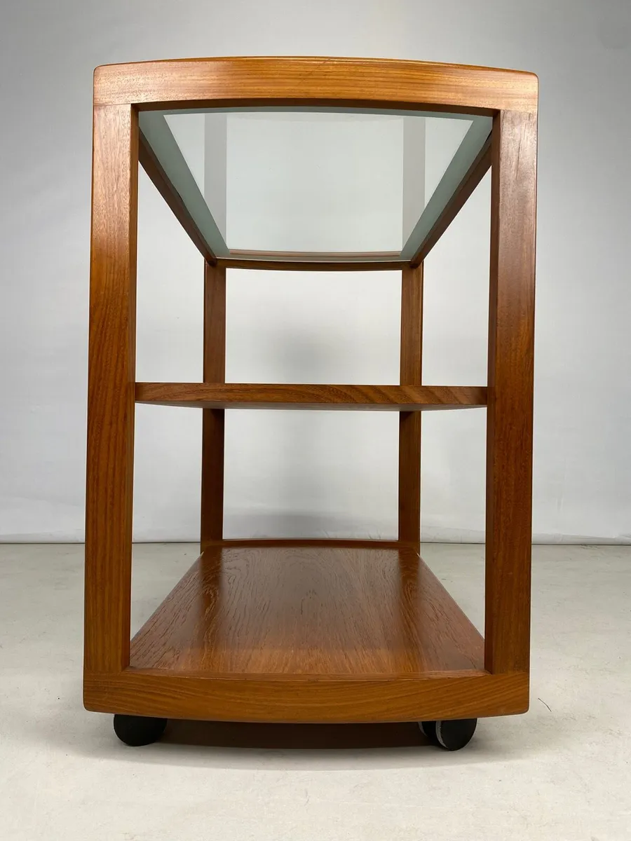 Mid Century Teak G Plan Drinks Trolley - Image 2