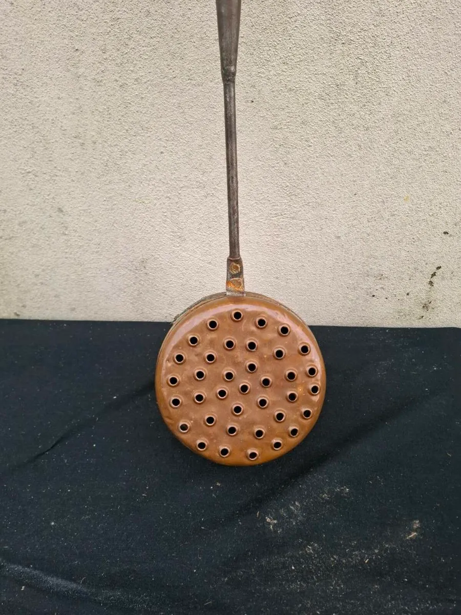 Copper old bed warner - Image 2
