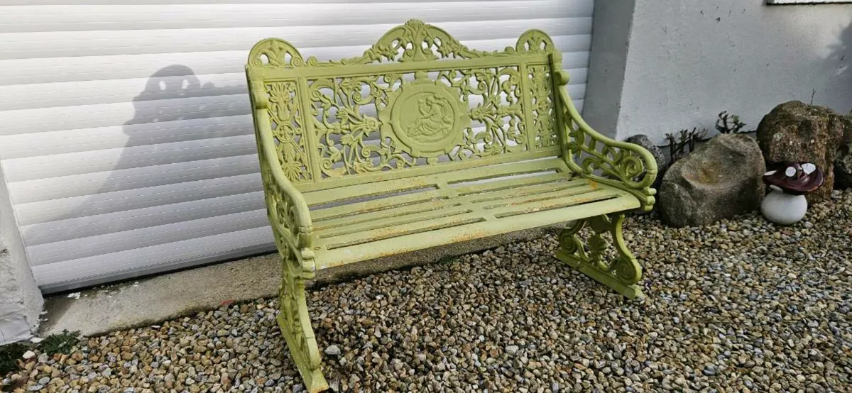 CAST IRON BENCH - Image 1