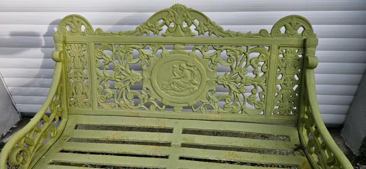 CAST IRON BENCH - Image 2