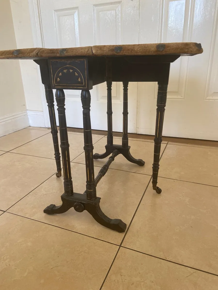 Georgian Pembroke side table - Image 4