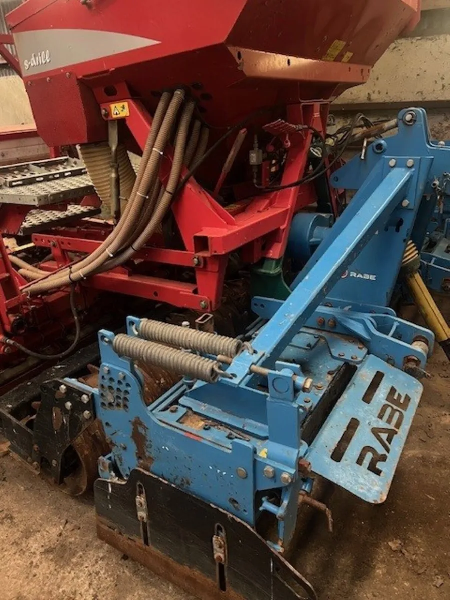 2018 RABE 3M POWER HARROW + KV 3M S-DRILL UNIT - Image 4