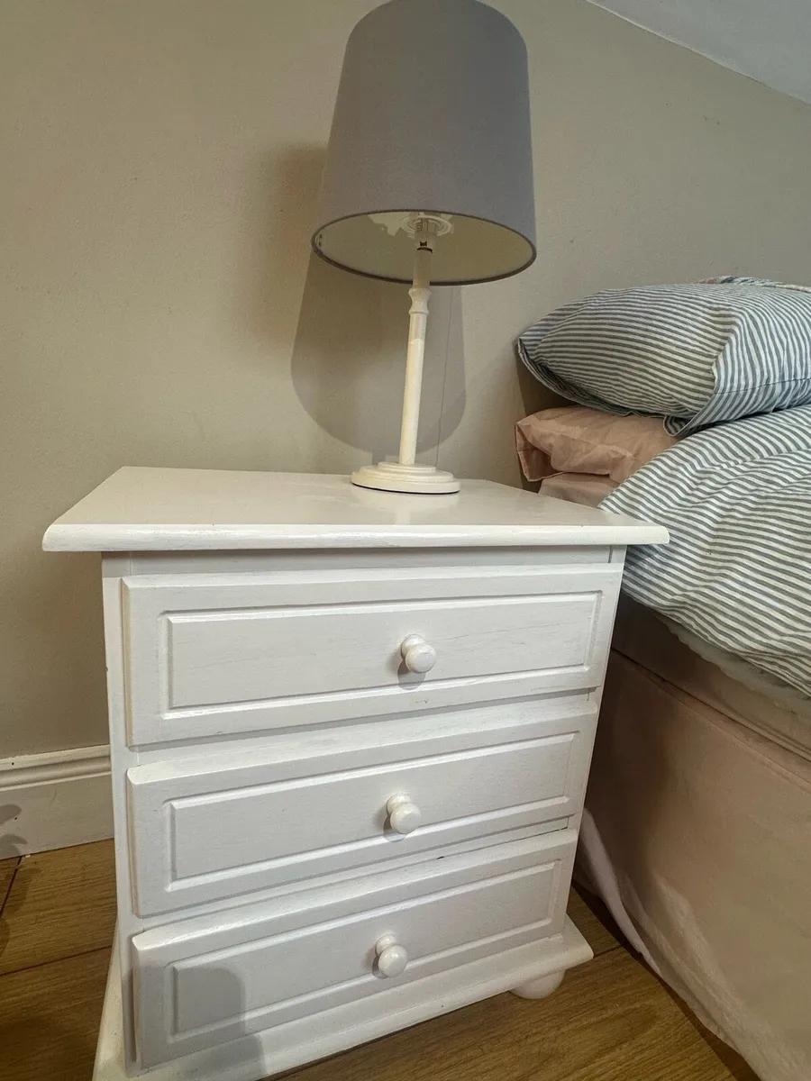 Two bedside tables/lockers - Image 2