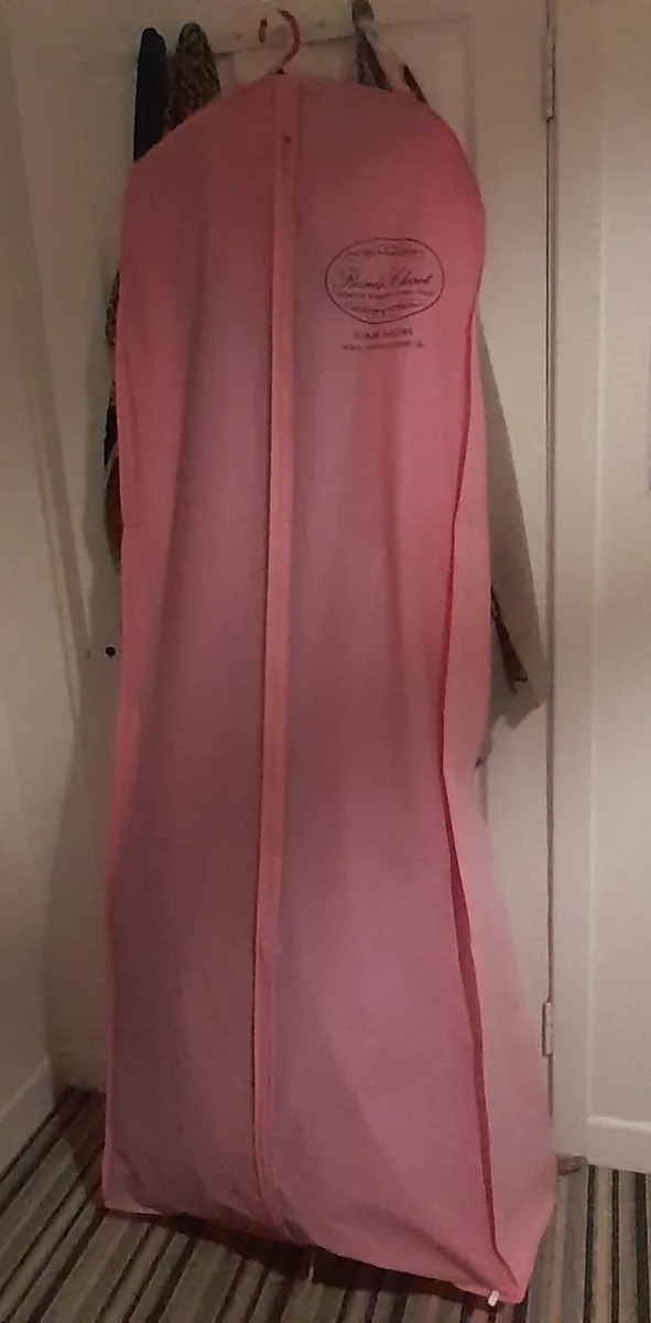 Angel Forever Teal Beaded Debs Dress size 6 - Image 4