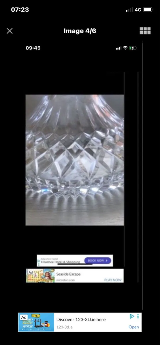 Waterford Crystal Tramore Ships Decanter - Image 4