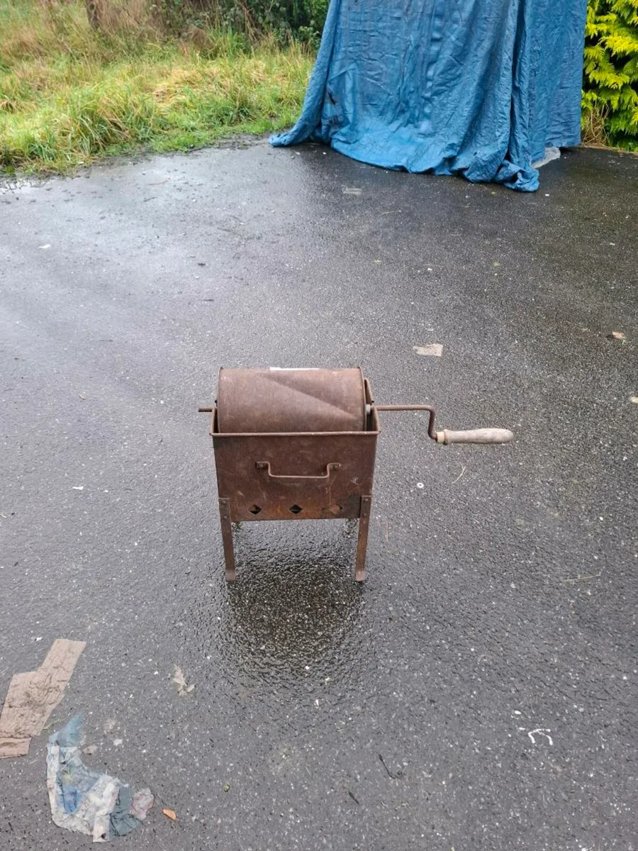 Old coffee beans roaster - Image 1