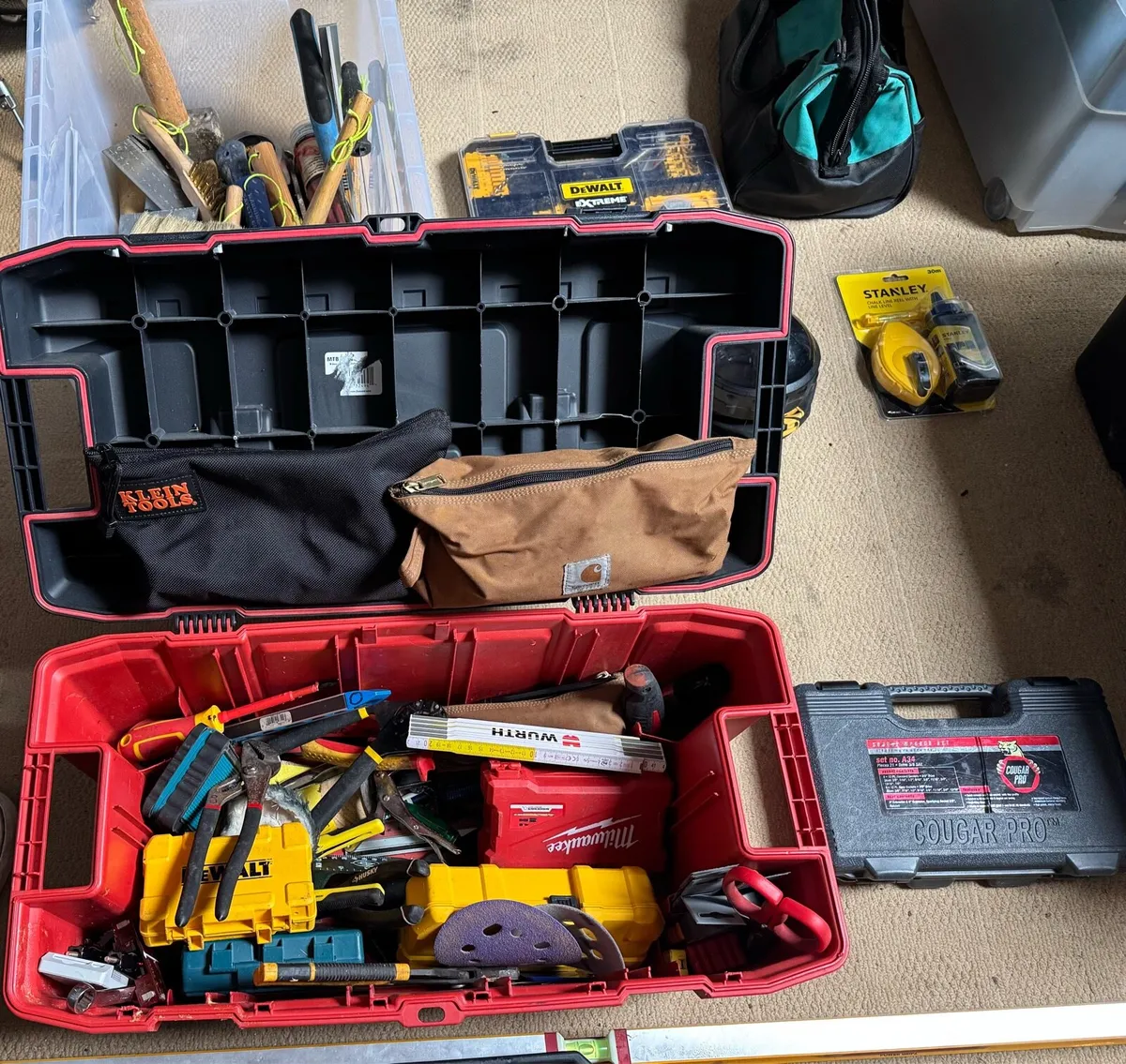 20V - Dewalt Set 9 piece & Misc Hand Tools - Image 4