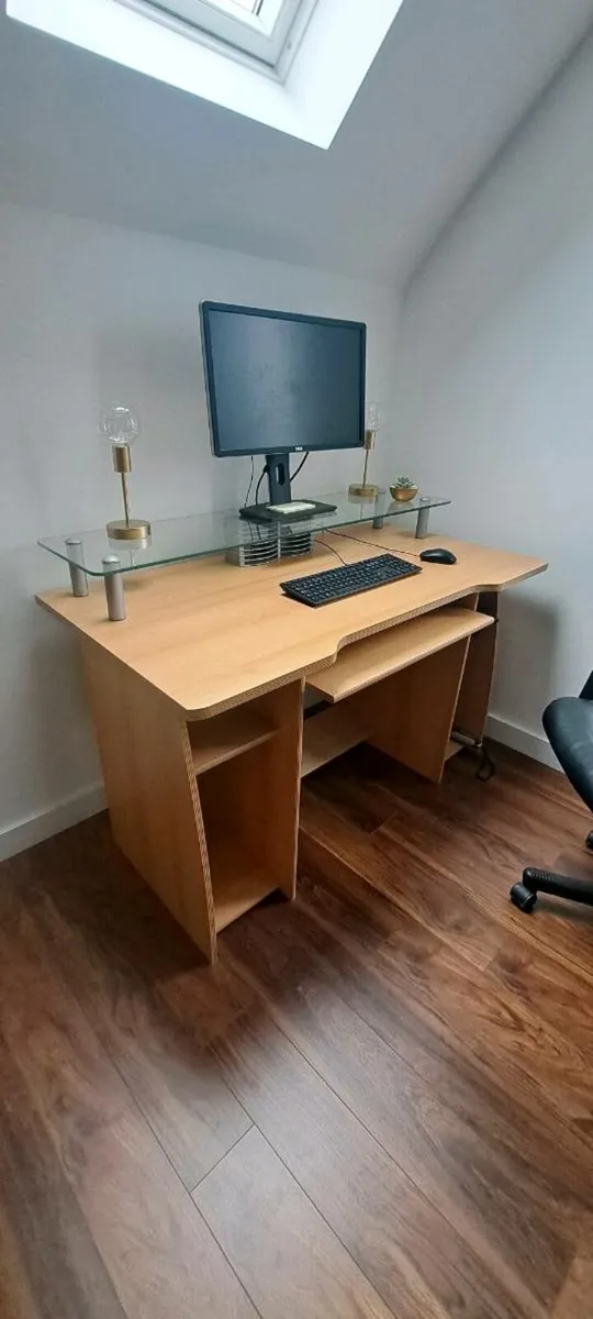 Home Office Desk and Chair - Image 4