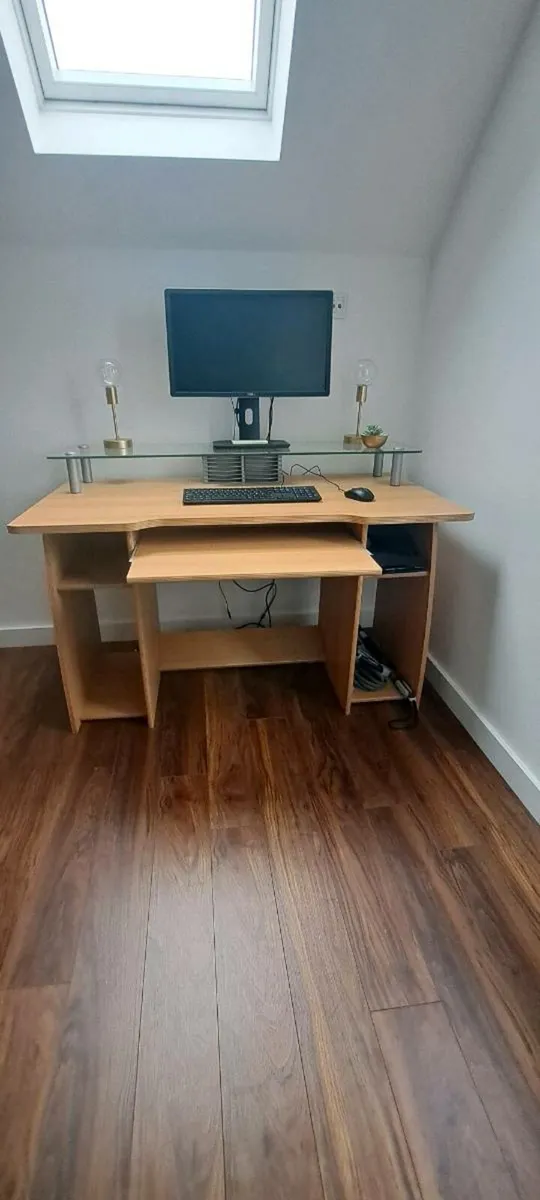 Home Office Desk and Chair - Image 2